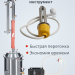 Самогонный аппарат КОЛОННЫЙ ЛЮКС-5 50л + ТЭН, Мастерская застолья
